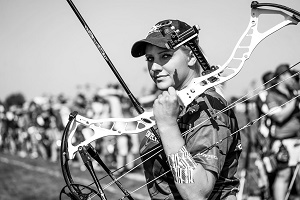 Paige Pearce is a fierce competitor but also a great instructor at Sportsman's Warehouse.