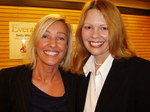 Kim Kiyosaki and Melanie Rembrandt