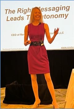 Melanie Rembrandt Speaking Why are you writing your own content? Direct response public relations is the key